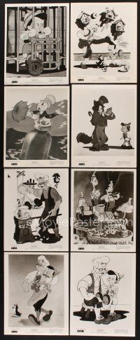 2m555 PINOCCHIO 8 8x10 stills R62 Disney classic cartoon about a wooden boy who wants to be real!