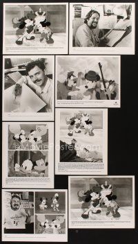 2m558 PRINCE & THE PAUPER 8 8x10 stills '90 Disney cartoon, Mickey Mouse, production images!
