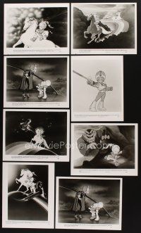 2m562 RAINBOW BRITE & THE STAR STEALER 8 8x10 stills '85 great fantasy cartoon images!