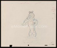 2m257 FROSTED FLAKES animation art '80s great cartoon pencil drawing of Kellogg's Tony the Tiger!