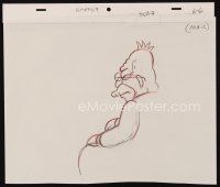 2m303 SIMPSONS animation art '00s Matt Groening cartoon, pencil drawing of Grandpa Abe!