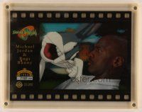 2m676 SPACE JAM limited edition cel card box set '96 Michael Jordan, Bugs Bunny & Porky Pig!
