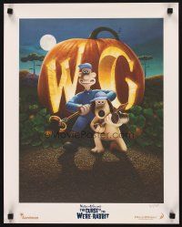 2m787 WALLACE & GROMIT: THE CURSE OF THE WERE-RABBIT 18x22 art print '05 wacky English claymation!