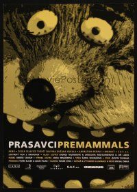 2m756 PREMAMMALS Czech 11x16 '01cool Czechoslovakian animated short!