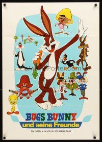 2m185 BUGS BUNNY UND SEINE FREUNDE German '70 great Rehak cartoon art of Looney Tunes characters!
