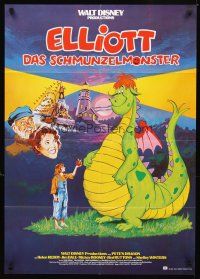 2m208 PETE'S DRAGON German R84 Walt Disney animation/live action, different art of Elliott!