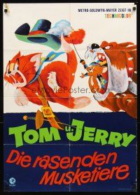 2m222 TOM & JERRY FESTIVAL XII German '69 great different cat & mouse chase artwork!