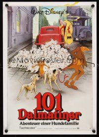 2m180 ONE HUNDRED & ONE DALMATIANS German 12x19 R87 classic Disney canine cartoon, different!