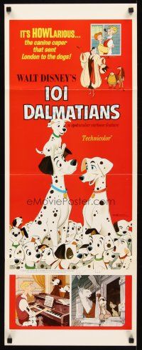 2m729 ONE HUNDRED & ONE DALMATIANS insert R69 most classic Walt Disney canine family cartoon!