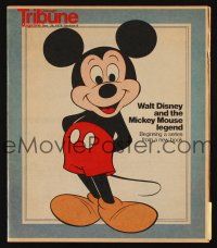 2m392 CHICAGO TRIBUNE MAGAZINE magazine Dec 26, 1976 Disney & the Mickey Mouse legend, Rocky!