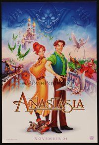 2m818 ANASTASIA set of 10 14x20 mini posters '97 Don Bluth cartoon about missing Russian princess!
