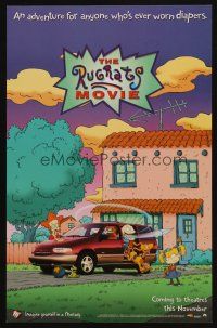 2m821 RUGRATS MOVIE set of 10 11x17 mini posters '98 Nickelodeon cartoon for anyone who wore diapers