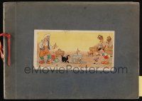 2m413 PINOCCHIO French sticker album '46 Disney classic, lots of great color images & content!