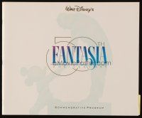 2m370 FANTASIA program book R90 Disney cartoon classic, cool poster images from every release!