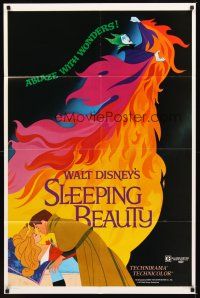 2m161 SLEEPING BEAUTY 1sh R79 Walt Disney cartoon fairy tale fantasy classic!