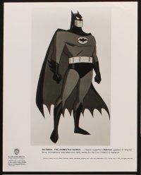 2m508 BATMAN: THE ANIMATED SERIES 8 TV 8x10 stills '92 DC Comics, cool cartoon images!