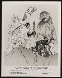 2m626 GOBOTS: WAR OF THE ROCK LORDS 4 8x10 stills '86 the first GoBots movie ever, cool cartoon!
