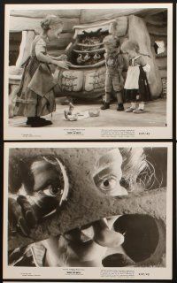 2m531 HANSEL & GRETEL 8 8x10 stills R59 classic fantasy tale acted out by cool Kinemin puppets!