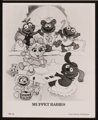 2m667 MUPPET BABIES 2 TV 8x10 stills '84 Jim Henson television cartoon series!