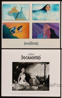 2m557 POCAHONTAS 8 8x10 stills '95 Disney, Native American Indians, great cartoon images!