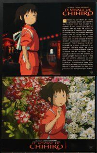 2m415 SPIRITED AWAY 8 French LCs '02 Sen to Chihiro no kamikakushi, Hayao Miyazaki top anime!