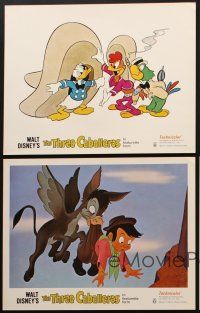 2m107 THREE CABALLEROS 4 LCs R77 Disney cartoon, Donald Duck, Panchito & Joe Carioca!