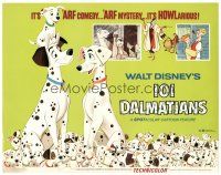 2p145 ONE HUNDRED & ONE DALMATIANS TC R69 most classic Walt Disney canine family cartoon!