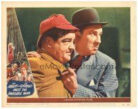 2p243 ABBOTT & COSTELLO MEET THE INVISIBLE MAN LC #5 '51 best close up of scared Bud & Lou!