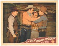 2p277 ARIZONA ROUNDUP LC '42 cowboy Tom Keene is a fightin' federal agent now!