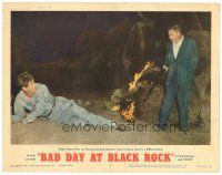 2p282 BAD DAY AT BLACK ROCK LC #2 R62 Robert Ryan finds it hard to make Spencer Tracy leave town!