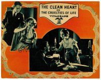 2p378 CLEAN HEART LC '24 pretty Marguerite De La Motte in The Cruelties of Life!