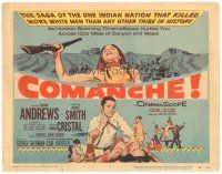 2p033 COMANCHE TC '56 Dana Andrews, Linda Cristal, they killed more white men than any other!