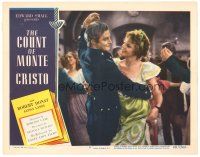 2p402 COUNT OF MONTE CRISTO LC #2 R48 Robert Donat as Edmond Dantes dancing with Elissa Landi!