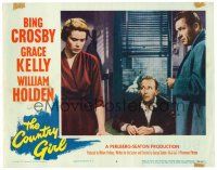 2p404 COUNTRY GIRL LC #2 '54 alcoholic Bing Crosby between Grace Kelly & William Holden!