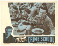 2p407 CRIME SCHOOL LC #4 R56 c/u of Dead End Kids Leo Gorcey & Bobby Jordan in cafeteria!