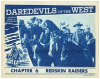 2p421 DAREDEVILS OF THE WEST chapter 6 LC '43 Allan Rocky Lane & Redskin Raiders, Republic serial!
