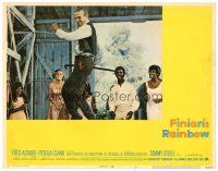 2p485 FINIAN'S RAINBOW LC #3 '68 Fred Astaire dancing in barn, directed by Francis Ford Coppola!