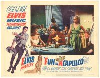 2p505 FUN IN ACAPULCO LC #5 '63 sexy Ursula Andress catches Elvis Presley with Elsa Cardenas!