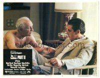 2p533 GODFATHER PART II LC #6 '74 Lee Strasberg tells Al Pacino he makes money for his partners!