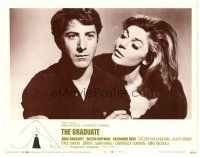 2p543 GRADUATE pre-Awards Embassy LC #4 '68 sexy Anne Bancroft looks at perplexed Dustin Hoffman!