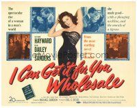 2p086 I CAN GET IT FOR YOU WHOLESALE TC '51 sexy Susan Hayward made good with a plunging neckline!