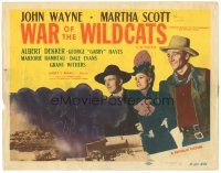 2p093 IN OLD OKLAHOMA TC R50 John Wayne, Martha Scott, Albert Dekker, War of the Wildcats!