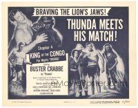 2p102 KING OF THE CONGO chapter 4 TC '52 Buster Crabbe as The Mighty Thunda in Columbia serial!