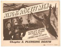 2p104 KING OF THE ROCKET MEN chapter 2 TC '49 cool sci-fi serial images of Coffin in cool costume!