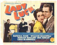 2p110 LADY LUCK TC '36 sexy manicurist Patricia Farr involved in horse race gambling!