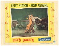 2p668 LET'S DANCE LC #7 '50 great image of Fred Astaire & Betty Hutton dancing by planes!