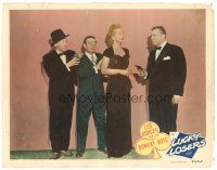 2p687 LUCKY LOSERS LC #8 '50 Leo Gorcey, Huntz Hall & Hillary Brooke are held at gunpoint!