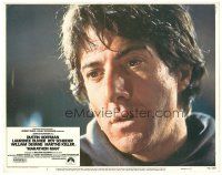 2p699 MARATHON MAN LC #1 '76 super close up of Dustin Hoffman, John Schlesinger classic thriller!