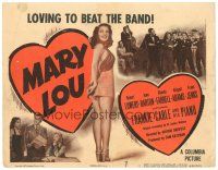 2p126 MARY LOU TC '48 Robert Lowery, sexy Joan Barton full-length & performing with band!