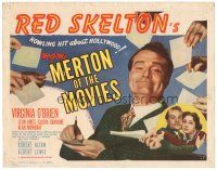 2p127 MERTON OF THE MOVIES TC '47 Red Skelton's howling hit about Hollywood!